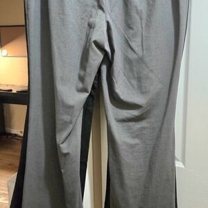 Gray Flared Pants